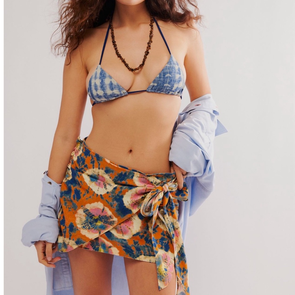 Sweet as beach mini skirt from Free People